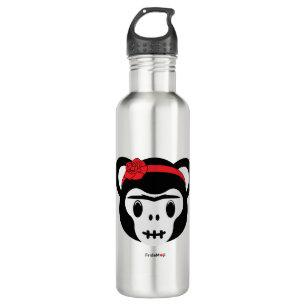 Frida Kahlo FridaMoji - Day of the Dead Monkey 710 Ml Water Bottle