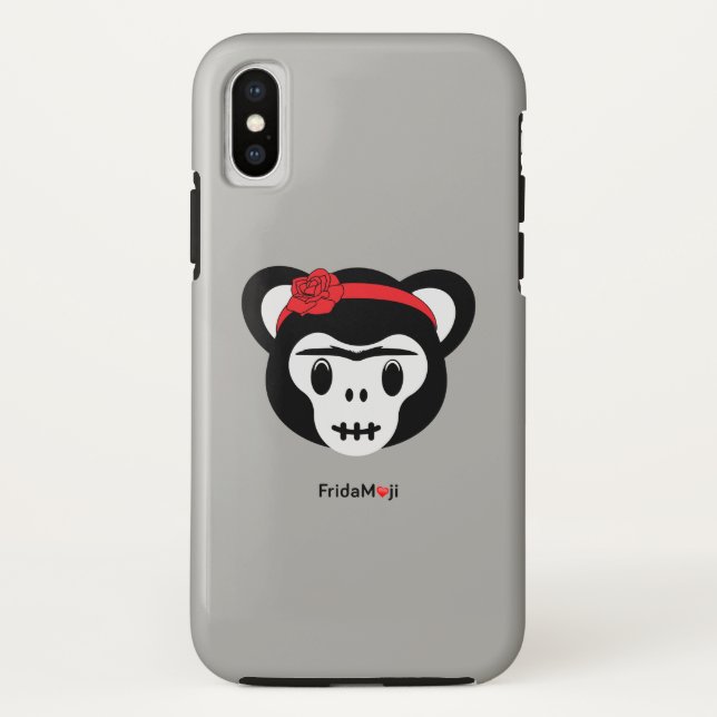 Frida Kahlo | FridaMoji - Day of the Dead Monkey Case-Mate iPhone Case (Back)