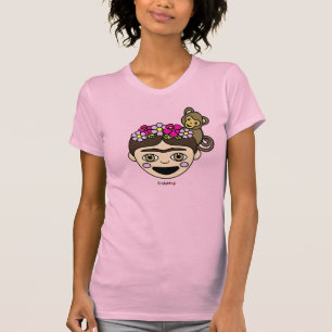 Frida Kahlo   FridaMoji - Happy Frida T-Shirt