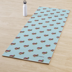 Frida Kahlo   FridaMoji - Happy Frida Yoga Mat