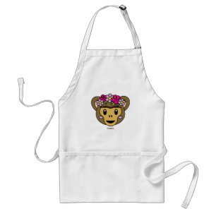 Frida Kahlo   FridaMoji - Monkey Standard Apron