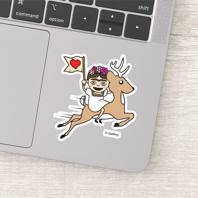 Frida Kahlo | FridaMoji - Reindeer (Detail)