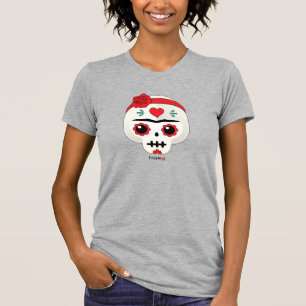 Frida Kahlo FridaMoji - Sugar Skull T-Shirt