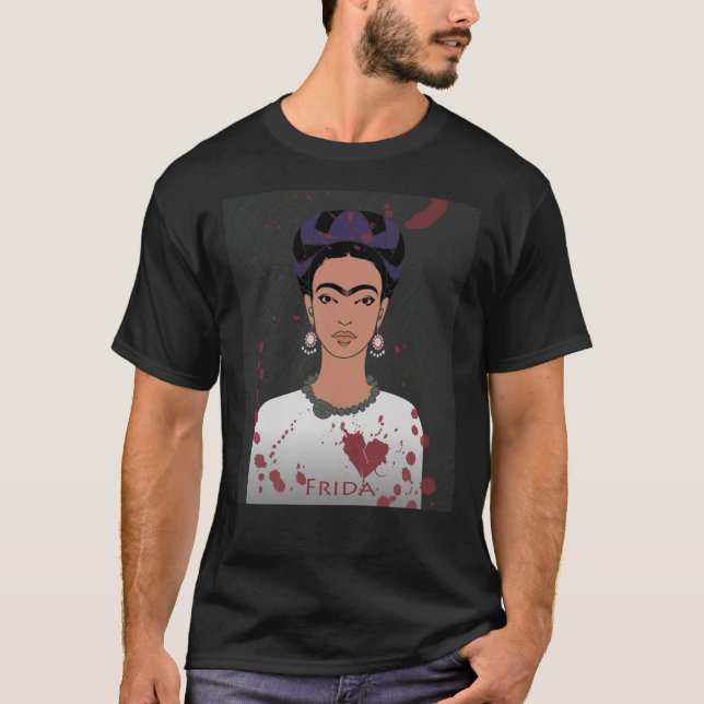 FRIDA KAHLO Frieda kahlo mask, frida khalo, frida  T-Shirt (Front)