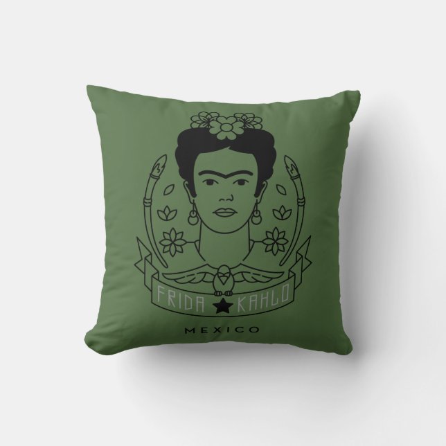 Frida Kahlo | Heroína Cushion (Front)