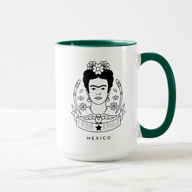Frida Kahlo | Heroína Mug (Right)