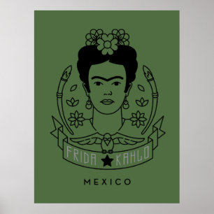 Frida Kahlo   Heroína Poster