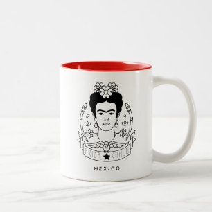 Frida Kahlo   Heroína Two-Tone Coffee Mug