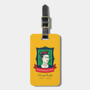 Frida Kahlo   Inspiración Luggage Tag