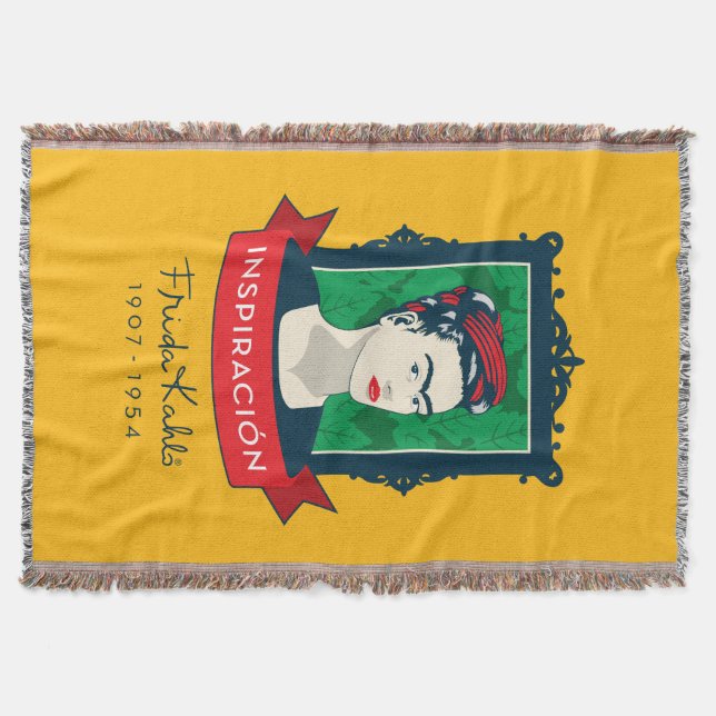 Frida Kahlo | Inspiración Throw Blanket (Front)