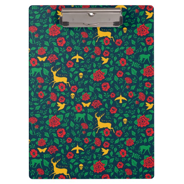 Frida Kahlo | Life Symbols Clipboard (Front)