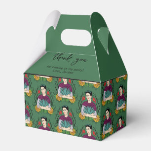 Frida Kahlo Mi Mexico Lindo Pattern Favour Box