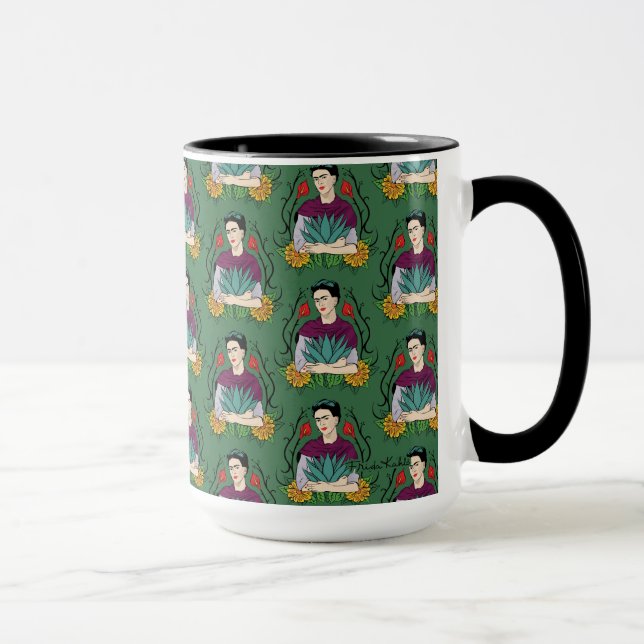 Frida Kahlo | Mi Mexico Lindo Pattern Mug (Right)