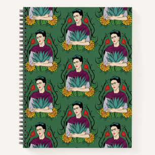 Frida Kahlo   Mi Mexico Lindo Pattern Notebook
