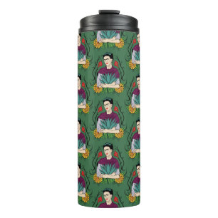 Frida Kahlo   Mi Mexico Lindo Pattern Thermal Tumbler