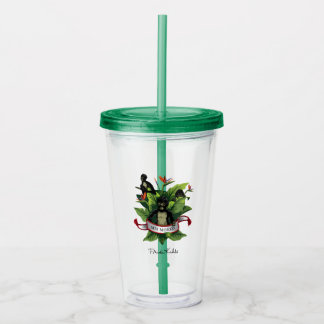 Frida Kahlo | Mis Monos Acrylic Tumbler