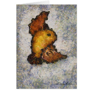 Frida Kahlo Monet-Style Bird Painting