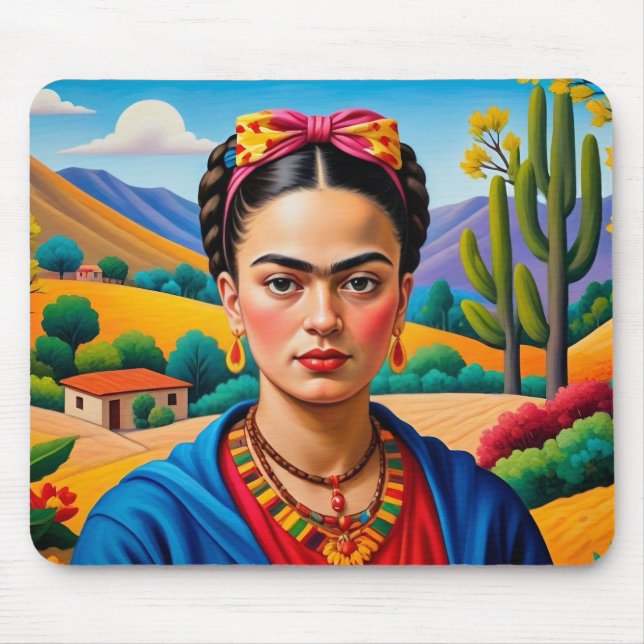 Frida Kahlo mouse mat (Front)