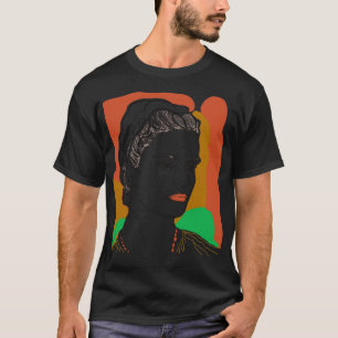 Frida Kahlo Original Minimal Retro Style Design T-Shirt