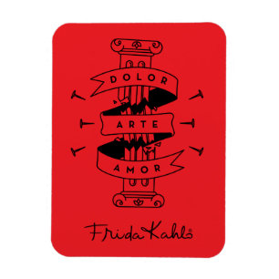 Frida Kahlo   Pain Art Love Magnet