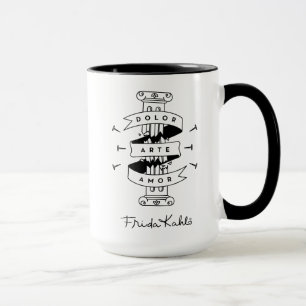 Frida Kahlo   Pain Art Love Mug