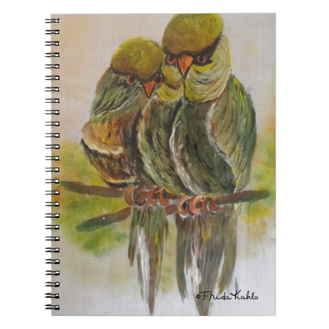 Frida Kahlo Painted Birds Notebook (Front)