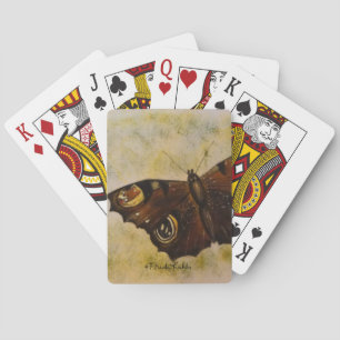 Frida Kahlo Painted Butterfly Playing Cards