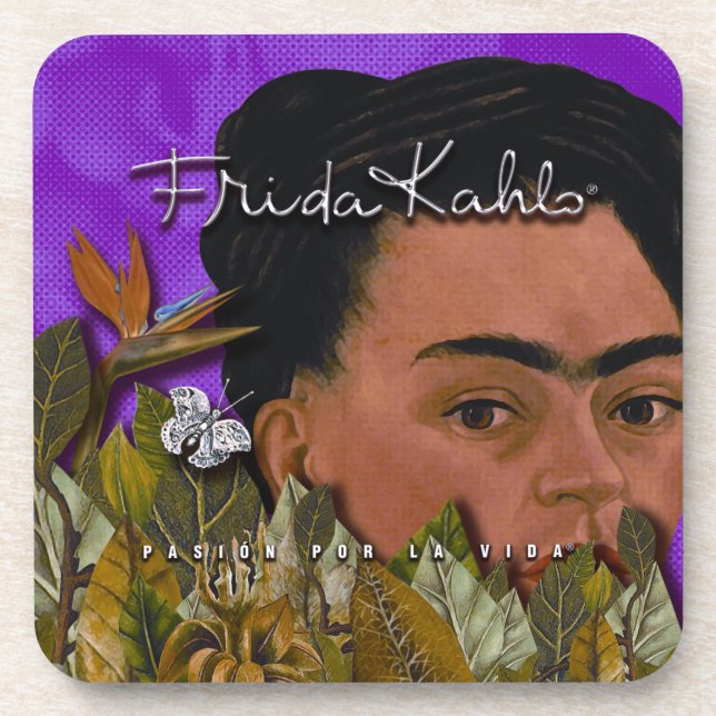 Frida Kahlo Pasion Por La Vida Coaster (Front)
