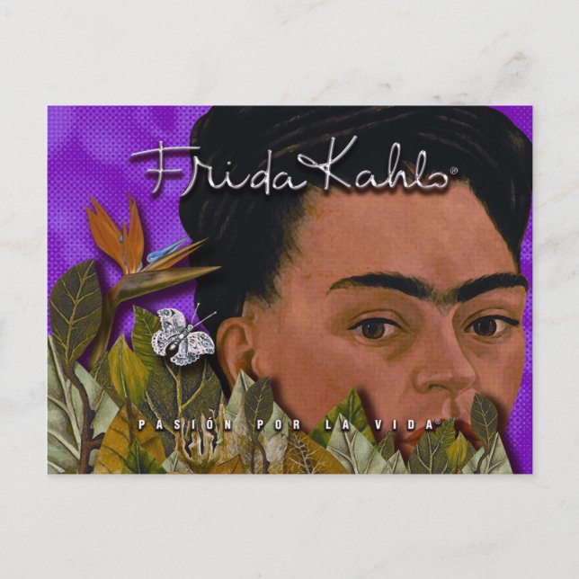 Frida Kahlo Pasion Por La Vida Postcard (Front)