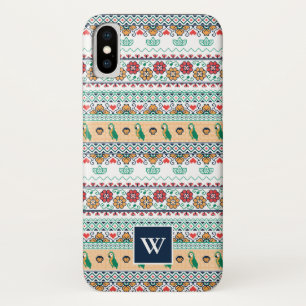 Frida Kahlo   Patrón de Colores iPhone X Case