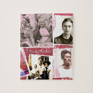 Frida Kahlo Jigsaw Puzzles Zazzle Co Uk
