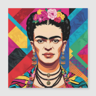 Frida Kahlo Pop Art Portrait – Vibrant Colours