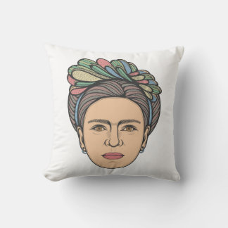 Frida Kahlo Portrait Art Cushion