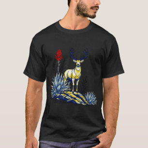 Frida Kahlo Portrait Mexican Artist Icon Watercolo T-Shirt