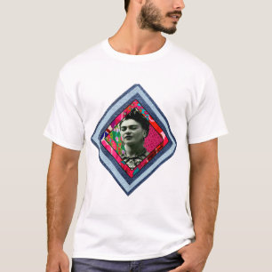 Frida Kahlo Retro Denim Diamond T-Shirt