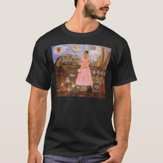 Frida Kahlo Self Portrait along the Boarder Line b T-Shirt
