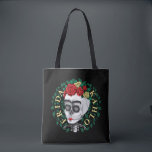 Frida Kahlo | Skull with Rose Crown Tote Bag<br><div class="desc">Frida's Paintings Collection | The Most Famous Female Mexican Artist. Frida Kahlo de Rivera was a Mexican Painter remembered for her intense and vibrant works. Her work has been celebrated in Mexico as emblematic of national and indigenous tradition, and by feminists for its uncompromising depiction of the female experience. ©...</div>