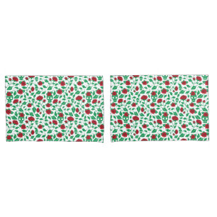 Frida Kahlo   Skulls & Roses Pillowcase