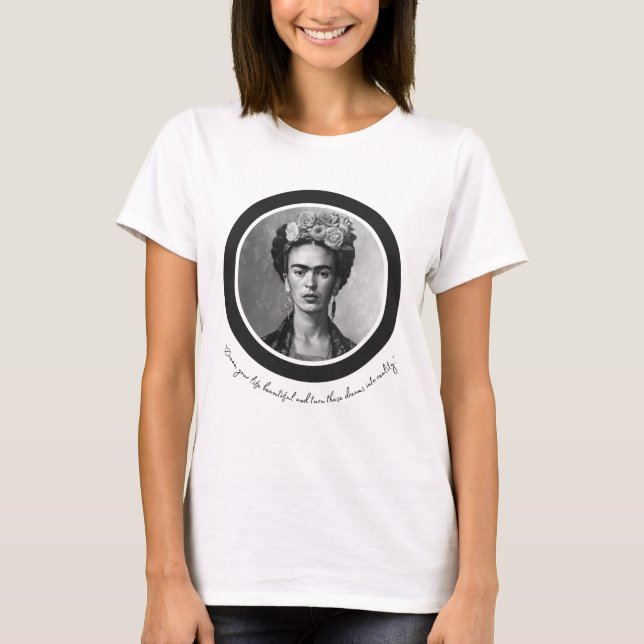 Frida Kahlo T-Shirt, Frida Kahlo Shirt, Frida T-Shirt (Front)