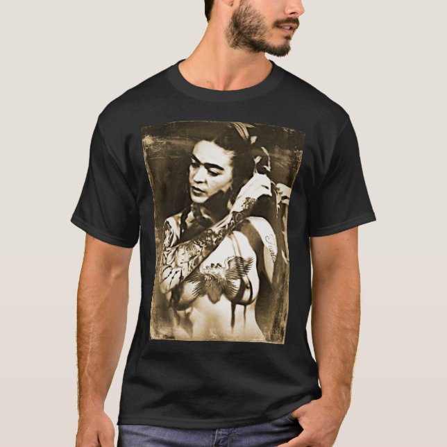 Frida Kahlo Tattoo Classic T-Shirt (Front)