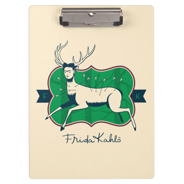 Frida Kahlo | The Wounded Deer Clipboard (Front)