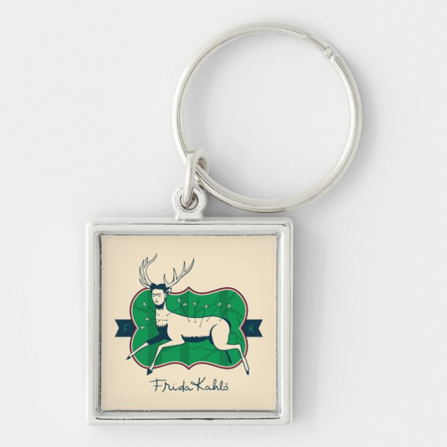 Frida Kahlo | The Wounded Deer Key Ring (Front)