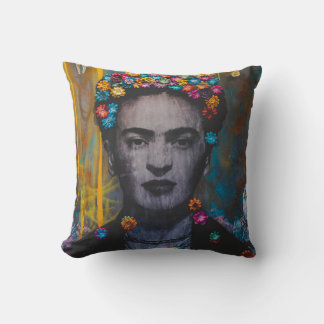 Frida Kahlo tribute pillow II