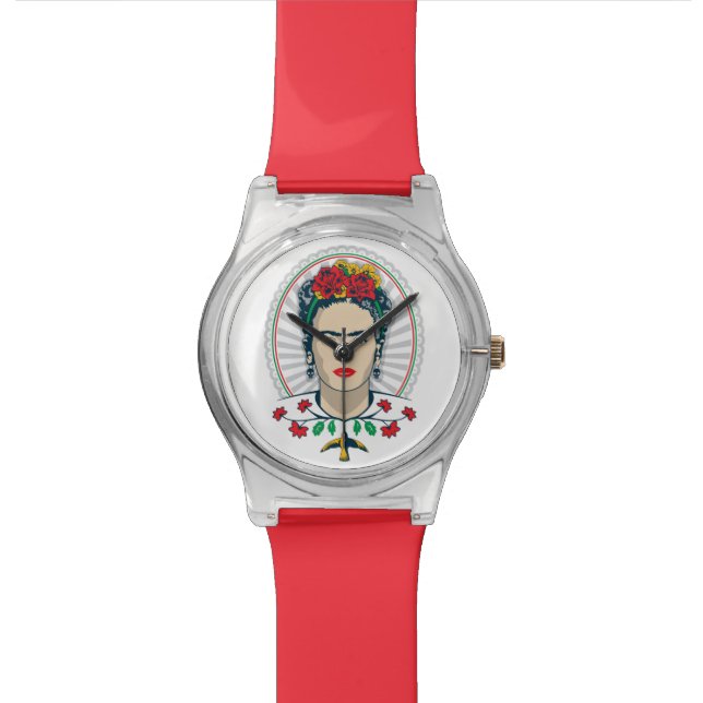Frida Kahlo | Vintage Floral Watch (Close Up)