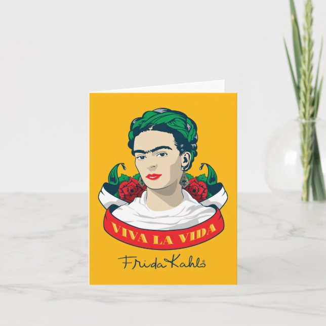 Frida Kahlo | Viva la Vida Card (Front)