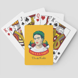 Frida Kahlo   Viva la Vida Playing Cards