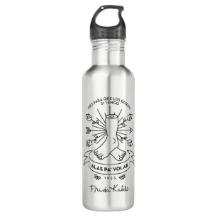 Frida Kahlo   Wings to Fly 710 Ml Water Bottle