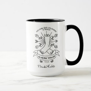 Frida Kahlo   Wings to Fly Mug