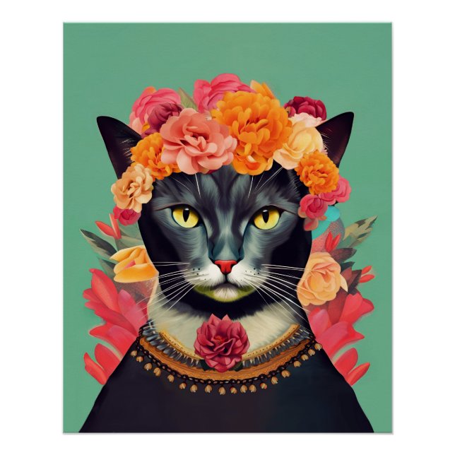 Frida the Cat Poster (Front)