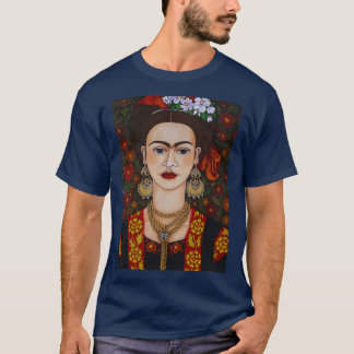 Frida with butterflies T-Shirt